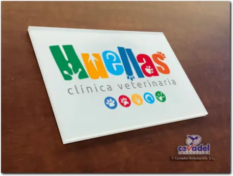 Placa Identificativa para Veterinarios