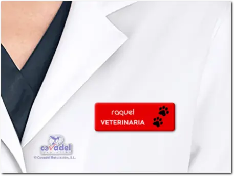 Placas Identificativas para Veterinarios