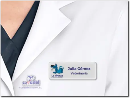 Placas Identificativas para Veterinarios